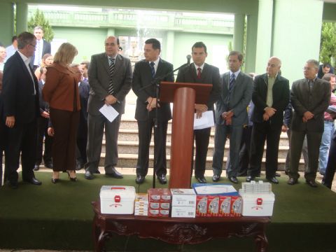 Entrega de Carros - Futebol Premiando a Saúde 2011